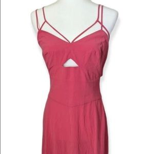 L' Agence Elsa Multi Strap Cut Out Dress